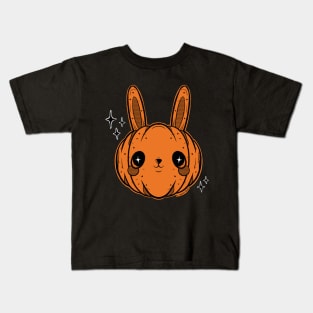 Pumpkin Bunny Kids T-Shirt